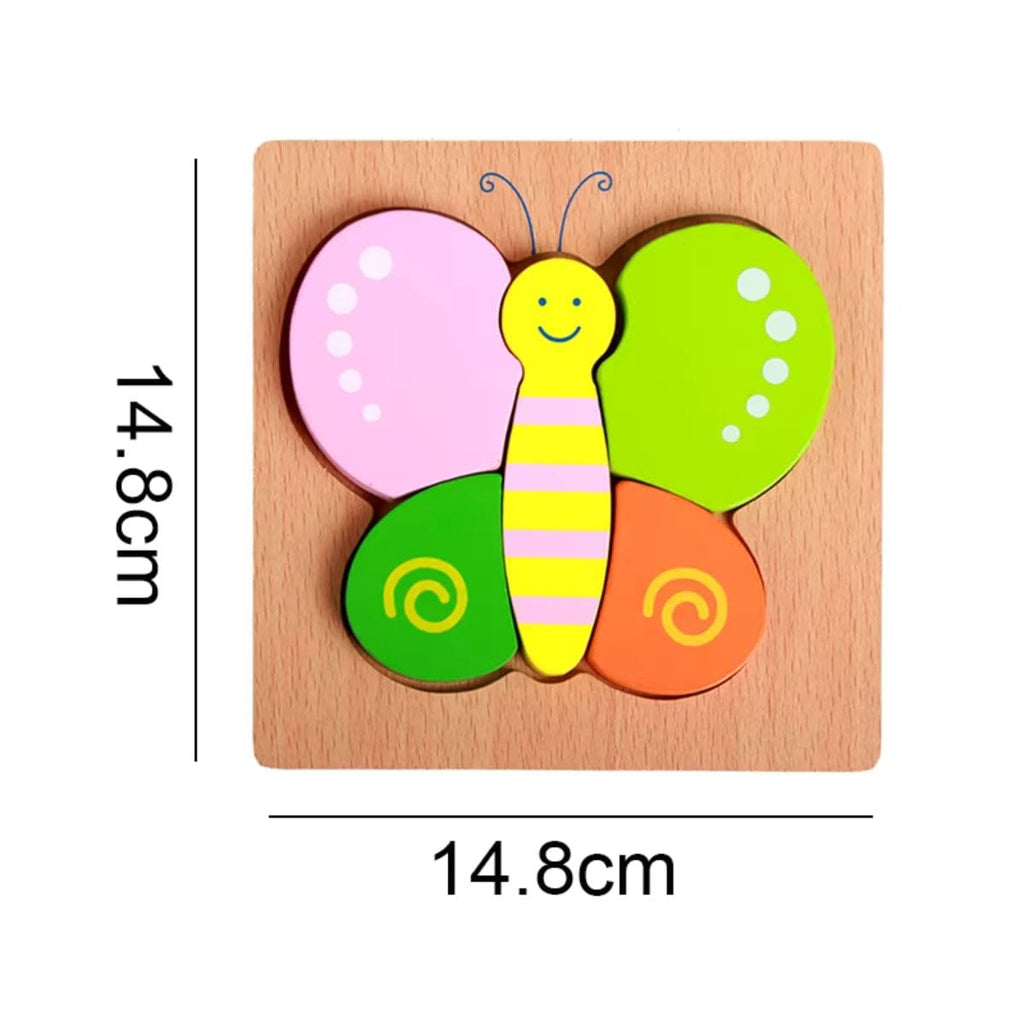 Montessori Wooden Puzzles (6 Pack)