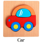 Montessori Wooden Puzzles (6 Pack)