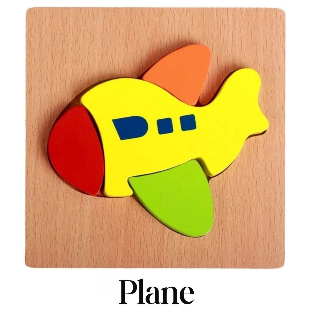 Montessori Wooden Puzzles (6 Pack)