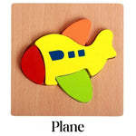 Montessori Wooden Puzzles (6 Pack)