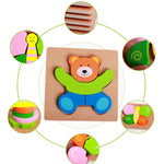 Montessori Wooden Puzzles (6 Pack)