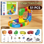 Magico Rail Cube™ Electric Magnetic Track Set
