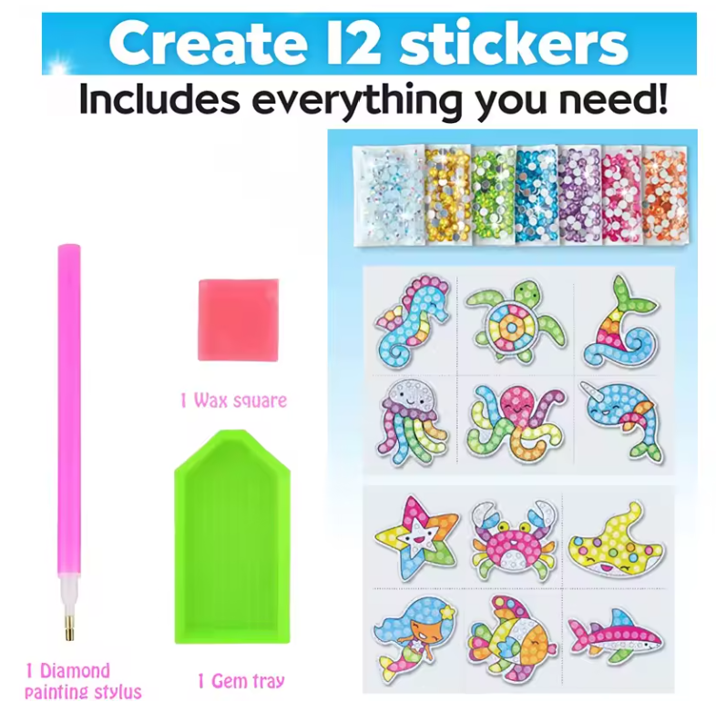 Stick & Paint Magic – Mess-Free Fun