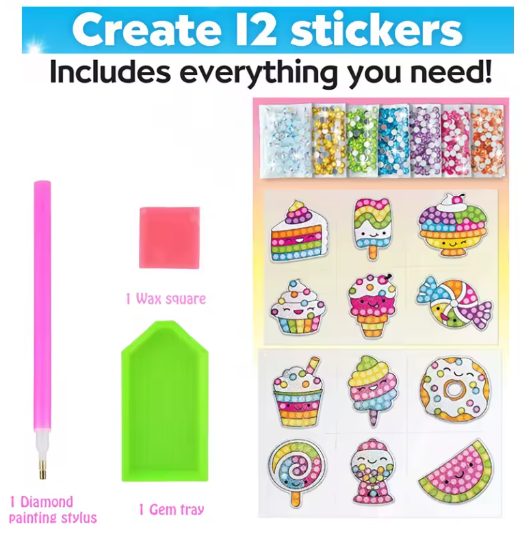 Stick & Paint Magic – Mess-Free Fun