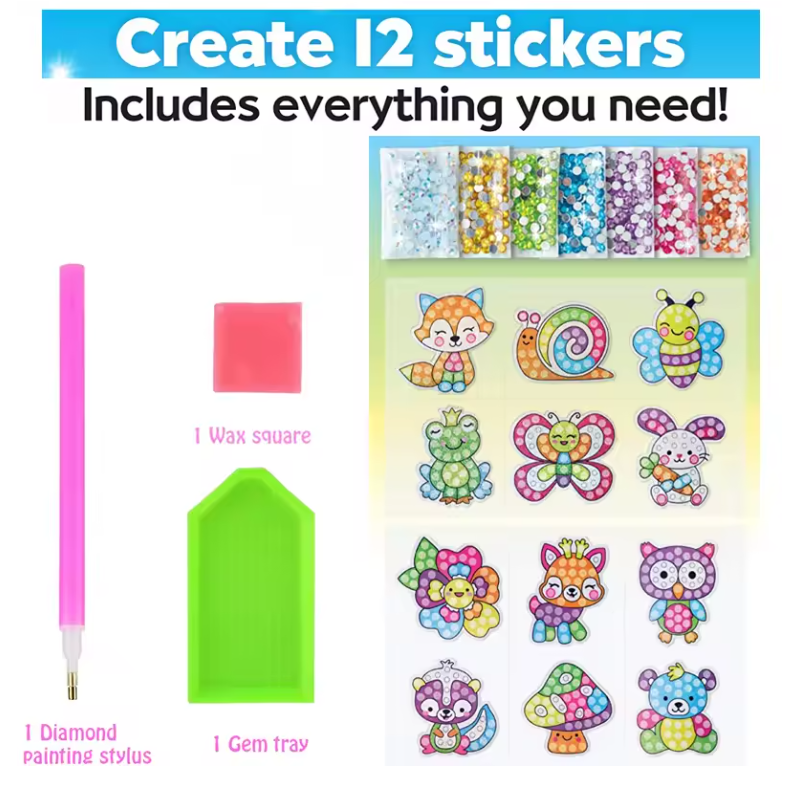 Stick & Paint Magic – Mess-Free Fun