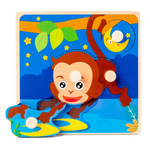 Montessori Wooden Puzzle Board for Toddlers