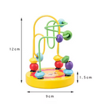 Montessori Wooden Sorting & Stacking Toy – Color and Shape Learning Board