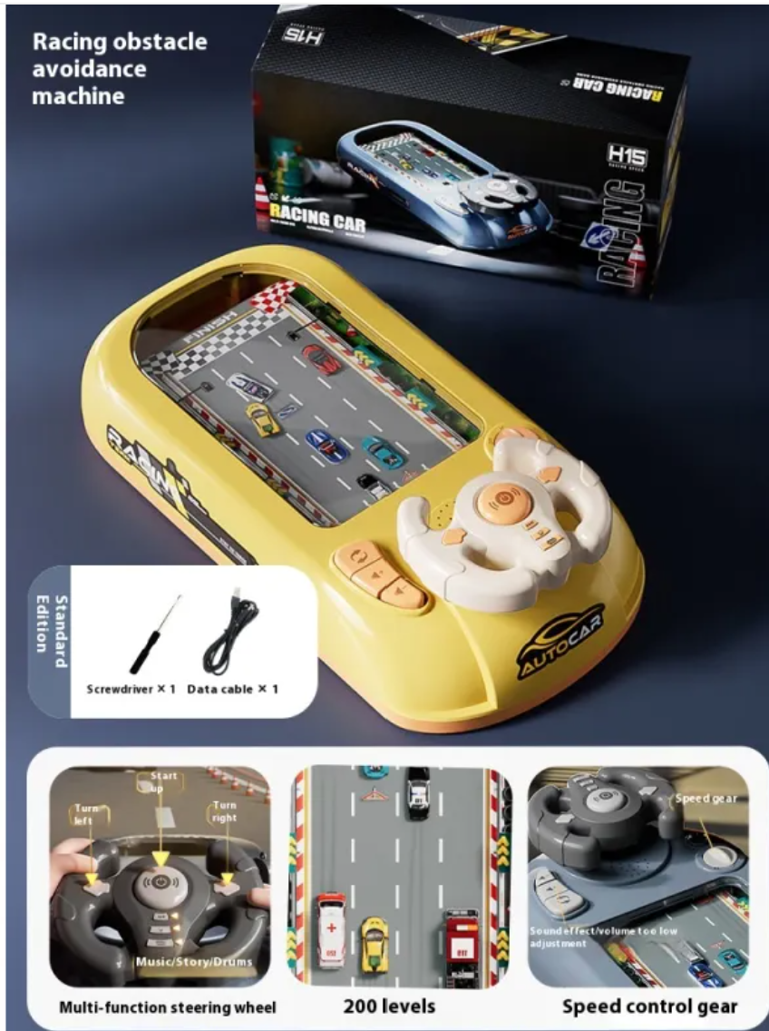LittleRacer™ Steering Wheel Toy – Interactive Driving Play Toy for Kids