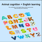 Magnetic Animal Alphabet Letters