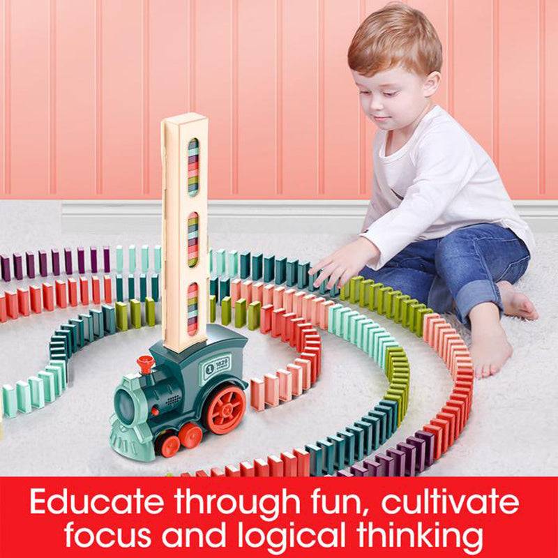 Domino Train with Sound Effects