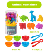 Animal Counting & Sorting Learning Toy – Early Education Classification Set