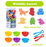 Animal Counting & Sorting Learning Toy – Early Education Classification Set